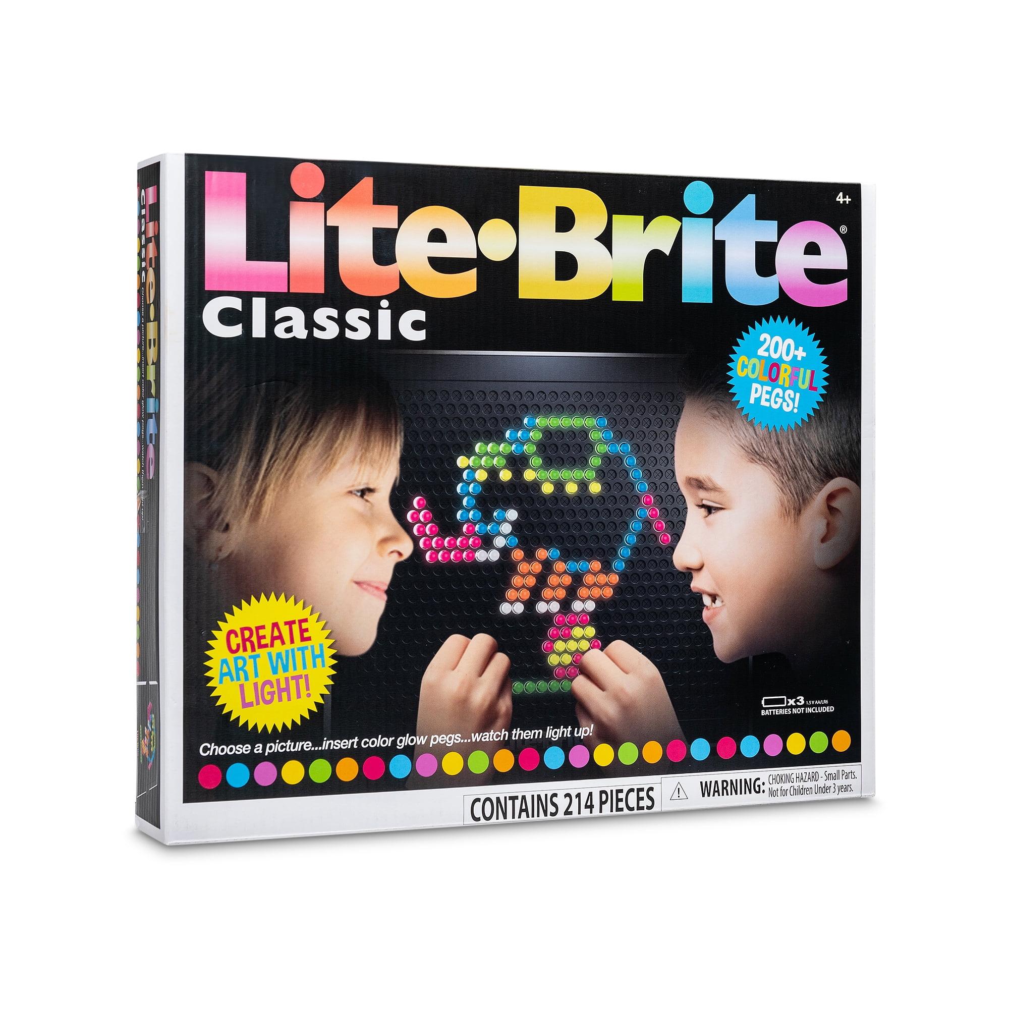 Lite-Brite Classic, Favorite Retro Toy - Create Art with Light ...
