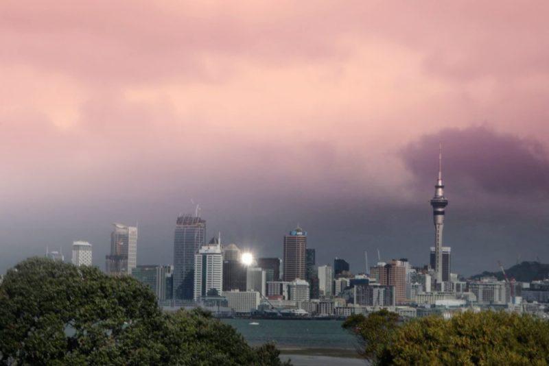 tramonto su auckland-Auckland cosa vedere in 24 ore