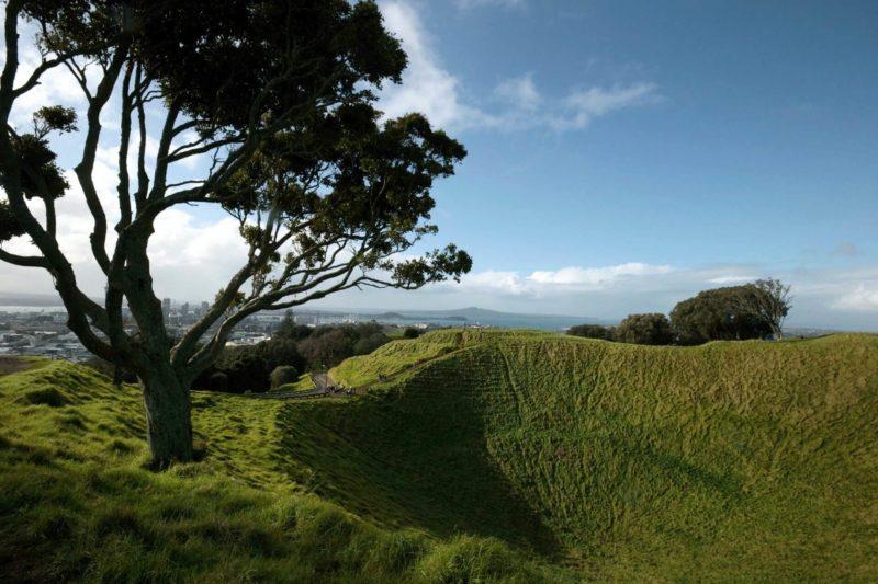 veduta dal Mount Eden