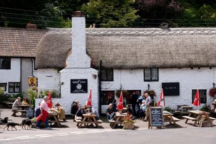 The Ship Inn Porlock Weir Somerset England