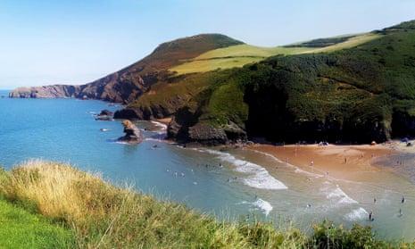 Coastal Scene in Mid Wales