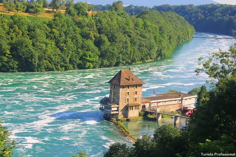 cataratas do reno na suica - Cataratas do Reno e o que fazer em Schaffhausen, na Suíça