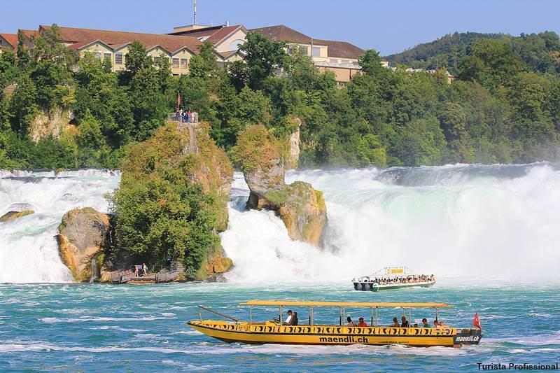 o que ver em Shaffhausen - Cataratas do Reno e o que fazer em Schaffhausen, na Suíça