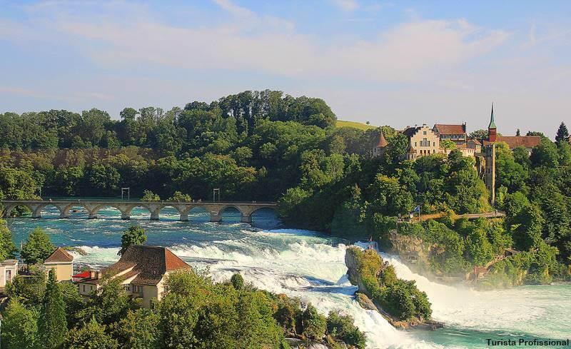 Cataratas do reno suica - Cataratas do Reno e o que fazer em Schaffhausen, na Suíça